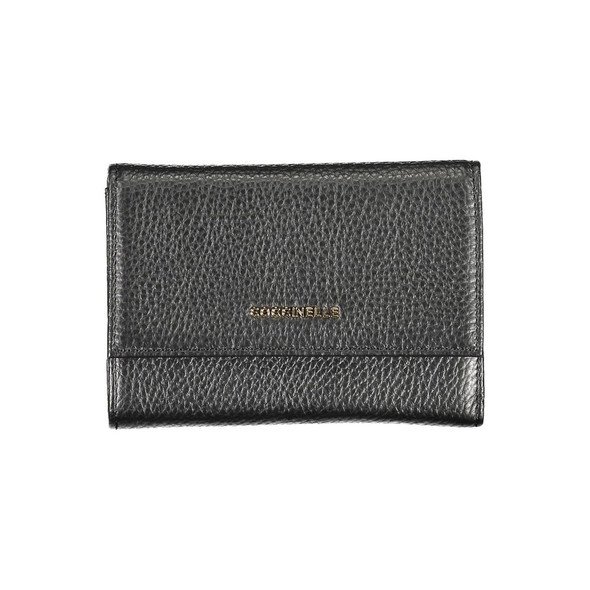 Black Leather Women Wallet CO-15718 Black Leather Women Wallet CO-15718