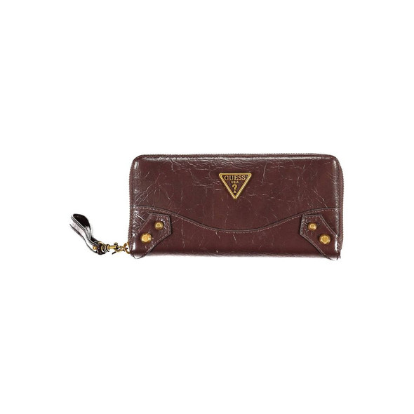 Brown Polyethylene Women Wallet GU-15810 Brown Polyethylene Women Wallet GU-15810