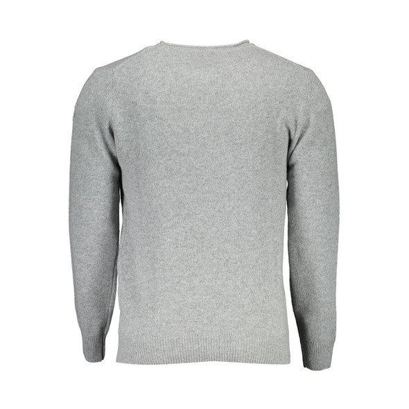 North Sails Gray Wool Men Sweater North Sails Gray Wool Men Sweater
