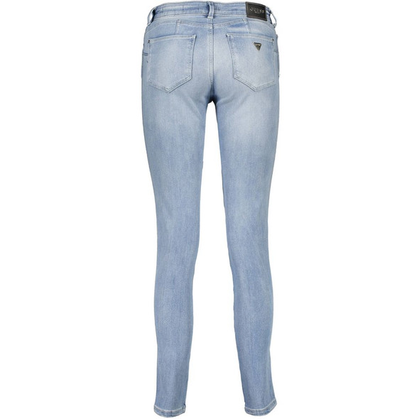 Guess Jeans Light Blue Cotton Women Jeans Guess Jeans Light Blue Cotton Women Jeans