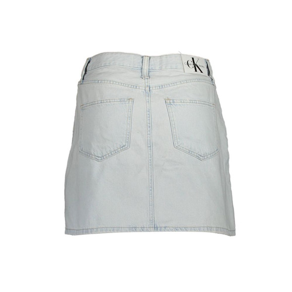 Light Blue Cotton Women Skirt Light Blue Cotton Women Skirt