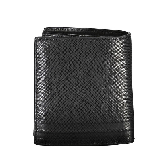 Black Leather Men Wallet TO-20421 Black Leather Men Wallet TO-20421