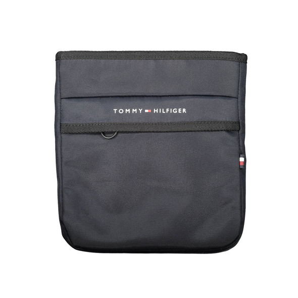 Blue Polyester Men Shoulder Bag Blue Polyester Men Shoulder Bag