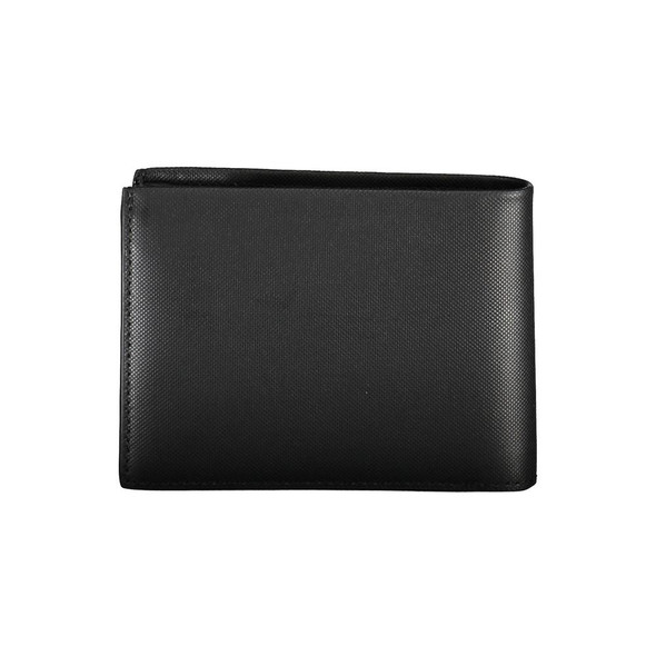 Black Leather Men Wallet CA-20521 Black Leather Men Wallet CA-20521