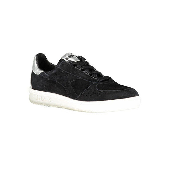 Black Leather Women Sneaker DI-840 Black Leather Women Sneaker DI-840