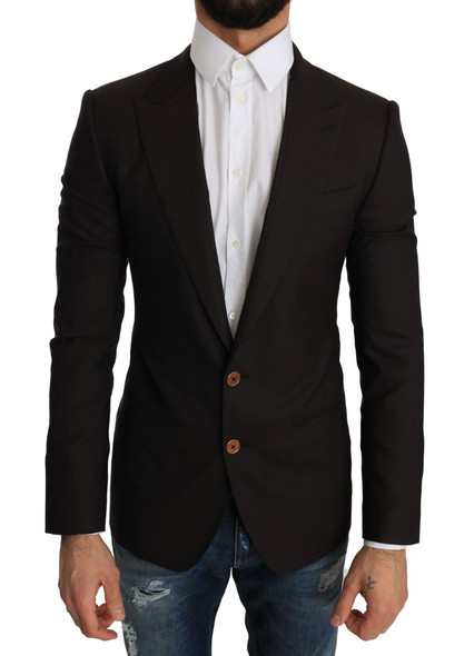 Brown Wool SICILIA Jacket Coat Blazer Brown Wool SICILIA Jacket Coat Blazer