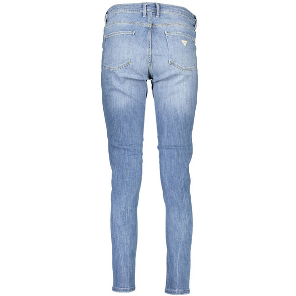 Light Blue Cotton Women Jeans GU-1016 Light Blue Cotton Women Jeans GU-1016