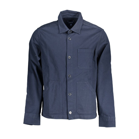 Gant Blue Cotton Men Shirt GA-5273 Gant Blue Cotton Men Shirt GA-5273