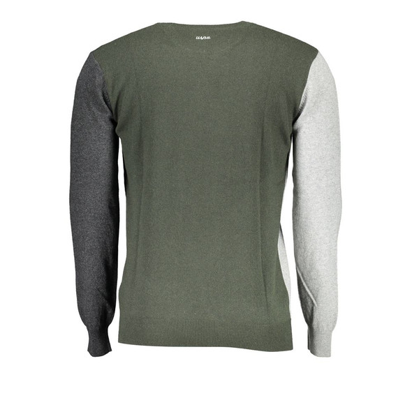U.S. POLO ASSN. Gray Wool Men Sweater U.S. POLO ASSN. Gray Wool Men Sweater