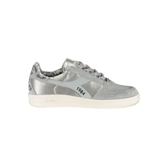Gray Leather Women Sneaker DI-768 Gray Leather Women Sneaker DI-768