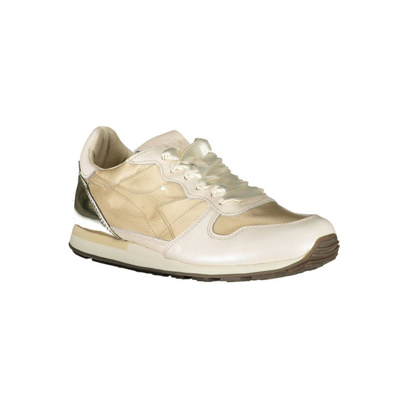 Diadora Beige Leather Women Sneaker Diadora Beige Leather Women Sneaker