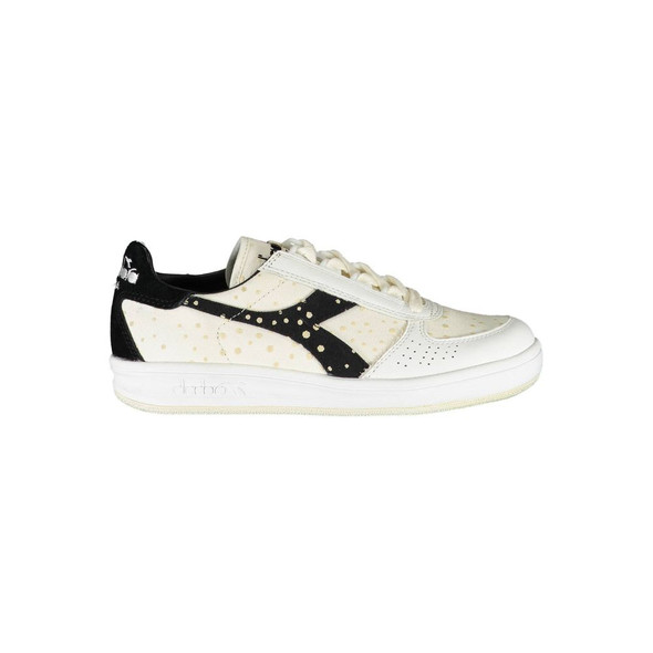 Diadora White Leather Women Sneaker DI-6500 Diadora White Leather Women Sneaker DI-6500