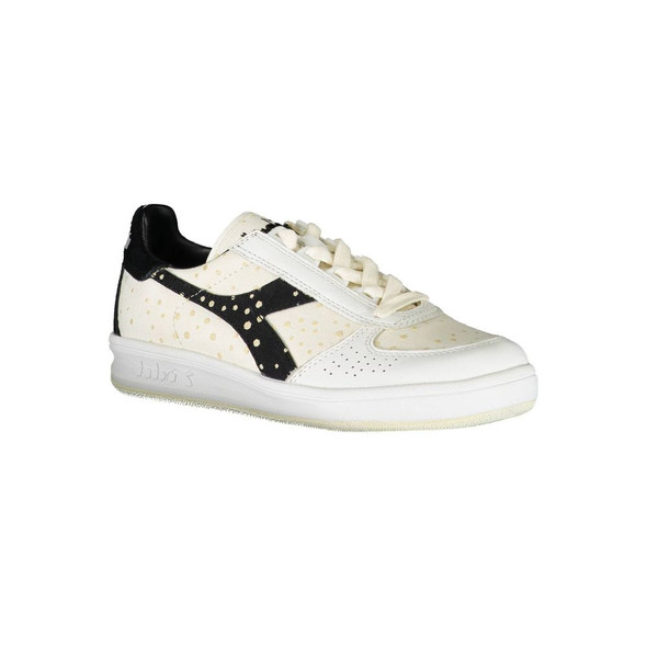 Diadora White Leather Women Sneaker DI-6500 Diadora White Leather Women Sneaker DI-6500