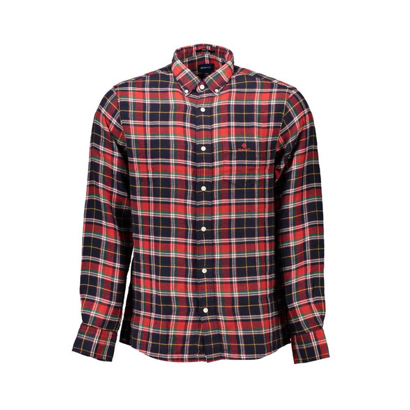 Gant Red Cotton Men Shirt Gant Red Cotton Men Shirt