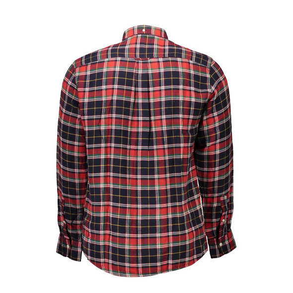 Gant Red Cotton Men Shirt Gant Red Cotton Men Shirt