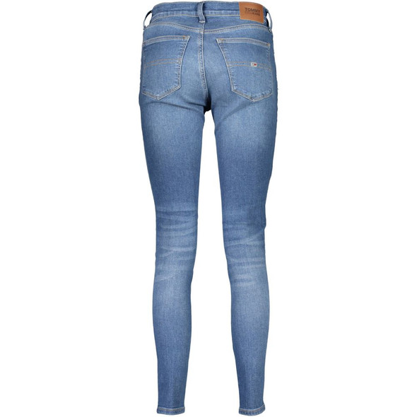 Light Blue Cotton Women Skinny Jean Light Blue Cotton Women Skinny Jean