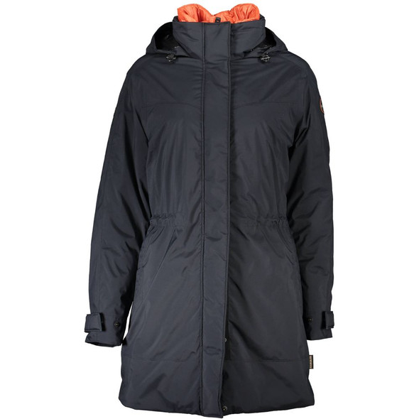 Napapijri Black Polyester Women Jacket Napapijri Black Polyester Women Jacket
