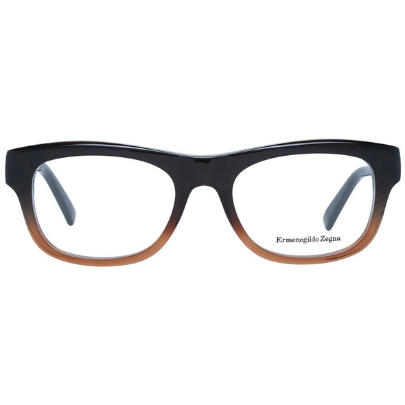 Ermenegildo Zegna Brown Men Optical Frames ER-1046089 Ermenegildo Zegna Brown Men Optical Frames ER-1046089