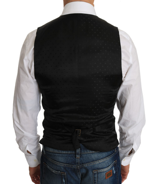 Black Wool Dress Waistcoat Black Wool Dress Waistcoat