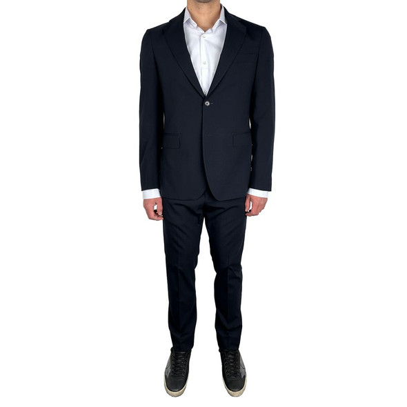 Blue Wool Men's Suit Blue Wool Men's Suit