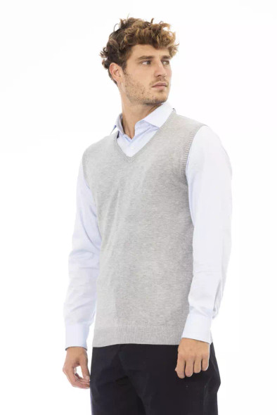 Gray Viscose Men Jacket Gray Viscose Men Jacket