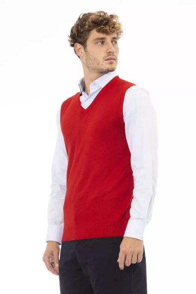Red Viscose Men Jacket Red Viscose Men Jacket