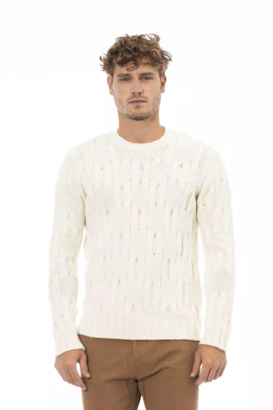 Beige Wool Men Sweater AL-23439 Beige Wool Men Sweater AL-23439