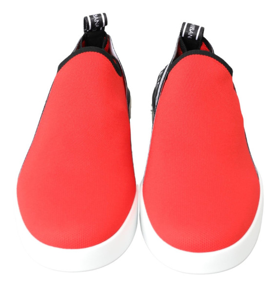 Red White Flat Sneakers Loafers Shoes Red White Flat Sneakers Loafers Shoes