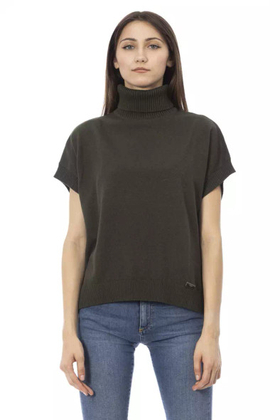 Green Wool Women Sweater BA-23652 Green Wool Women Sweater BA-23652
