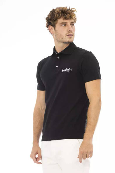 Black Cotton Men Polo Shirt BA-23741 Black Cotton Men Polo Shirt BA-23741