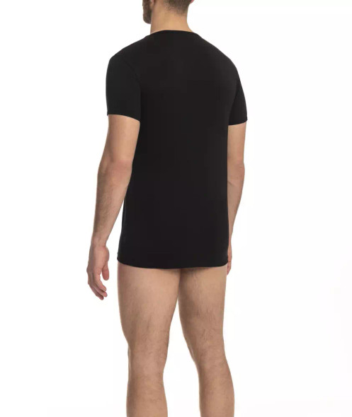 Black Cotton Men T-Shirt CA-23759 Black Cotton Men T-Shirt CA-23759
