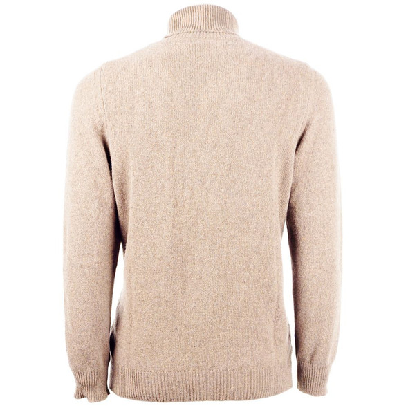 Beige Cashmere Men Sweater Beige Cashmere Men Sweater