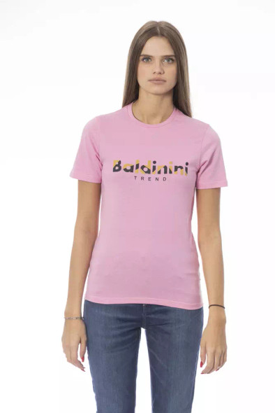 Multicolor Cotton Women T-Shirt BA-23908 Multicolor Cotton Women T-Shirt BA-23908