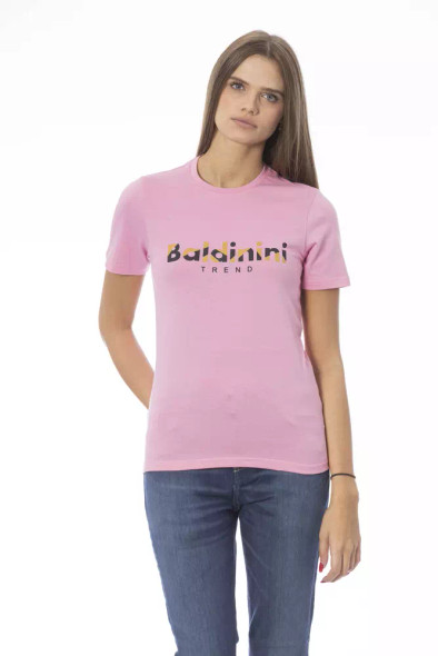 Multicolor Cotton Women T-Shirt BA-23908 Multicolor Cotton Women T-Shirt BA-23908