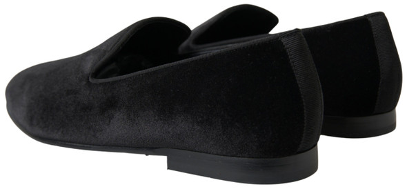 Black Velvet Loafers Formal Shoes Black Velvet Loafers Formal Shoes
