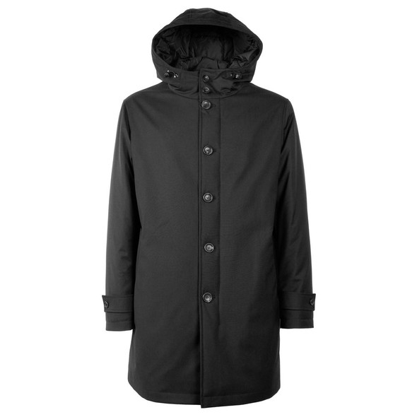Made in Italy Black Wool Men's Jacket Made in Italy Black Wool Men's Jacket