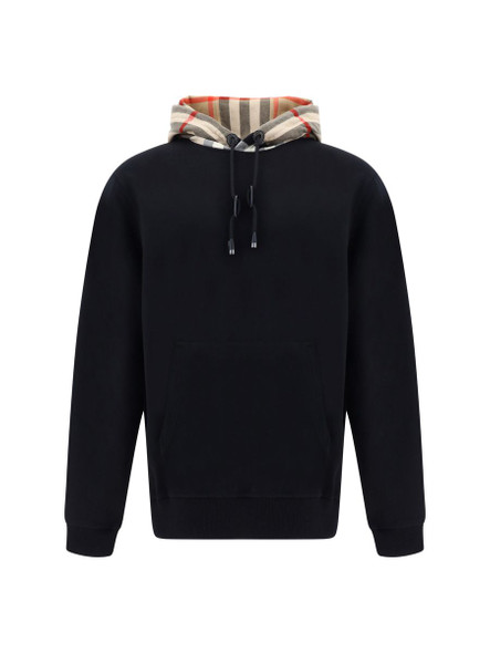 Burberry Elegant Oversize Black Samuel Hoodie Burberry Elegant Oversize Black Samuel Hoodie