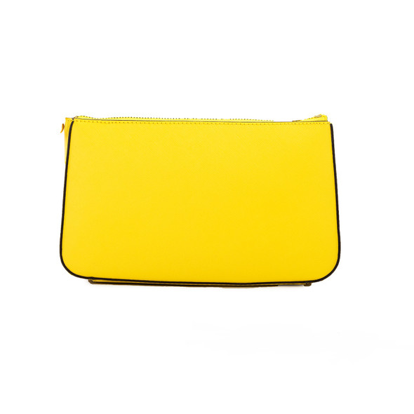 Michael Kors Jet Set Daffodil Vegan Crossbody Tech Attachment Bag Purse Michael Kors Jet Set Daffodil Vegan Crossbody Tech Attachment Bag Purse