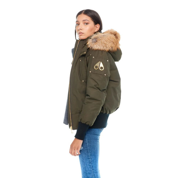 Army Nylon Women Bomber Jacket Army Nylon Women Bomber Jacket