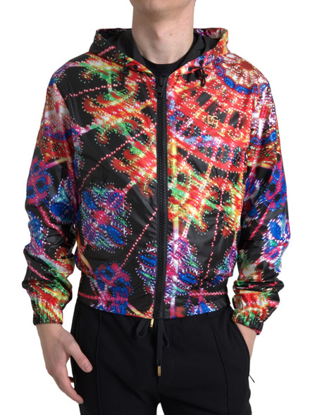 Multicolor Hooded Sweatshirt Sweater Multicolor Hooded Sweatshirt Sweater