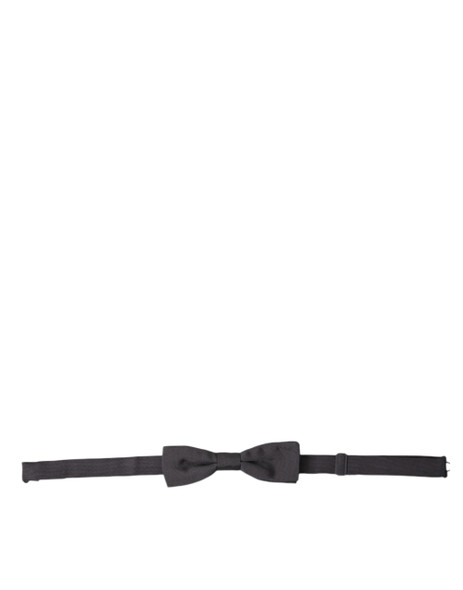 Dark Gray Silk Adjustable Neck Men Papillon Bow Tie FT3813 Dark Gray Silk Adjustable Neck Men Papillon Bow Tie FT3813