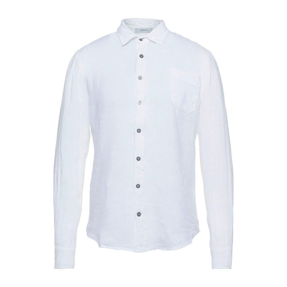 Elegant White Linen Shirt for Men Elegant White Linen Shirt for Men