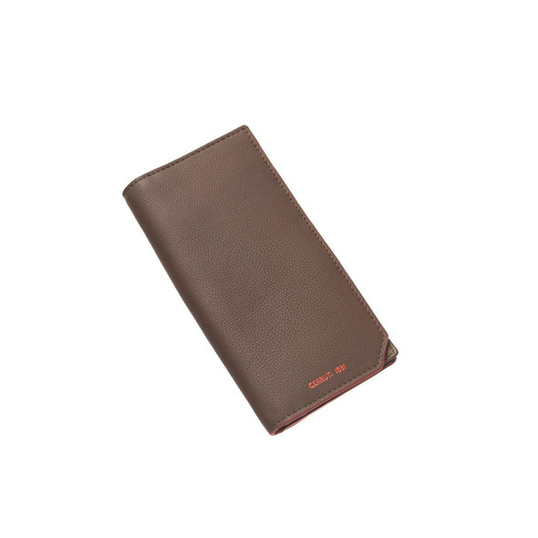 Brown Calfskin Men Wallet Brown Calfskin Men Wallet
