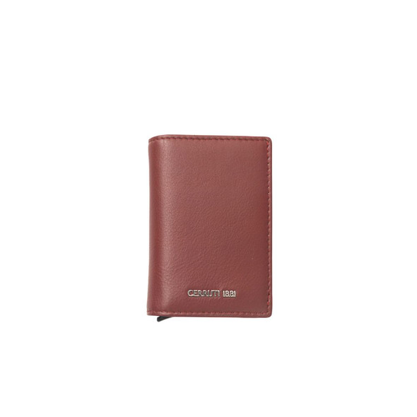 Red Calfskin Men Wallet Red Calfskin Men Wallet