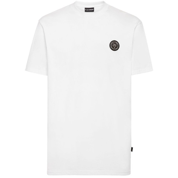 White Cotton Men's T-Shirt PL-12010 White Cotton Men's T-Shirt PL-12010