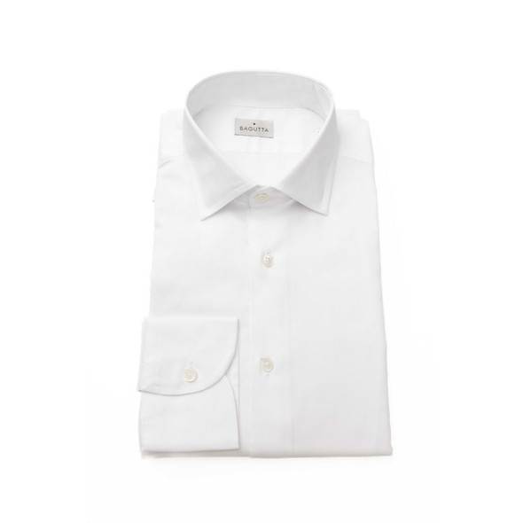 White Cotton Men Shirt BA-23957 White Cotton Men Shirt BA-23957