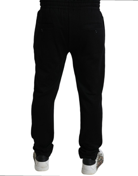 Dolce & Gabbana Black DG Logo Skinny Jogger Sweatpants Pants Dolce & Gabbana Black DG Logo Skinny Jogger Sweatpants Pants