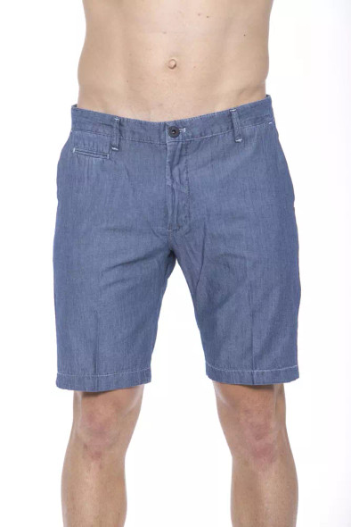 Chic Nautical Blue Bermuda Shorts Chic Nautical Blue Bermuda Shorts