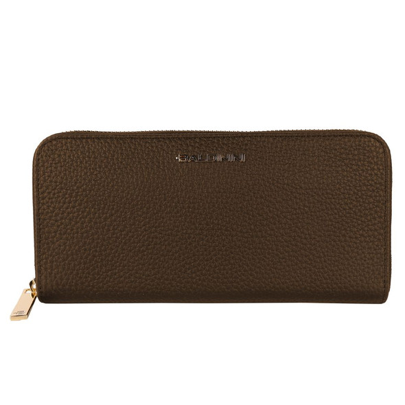 Exquisite Leather Zip Wallet in Brown Exquisite Leather Zip Wallet in Brown