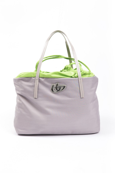 Gray Polyester Women Shoulder Bag Gray Polyester Women Shoulder Bag